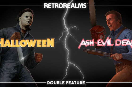 Halloween and Ash vs Evil Dead RetroRealms Double Feature llegará en formato físico