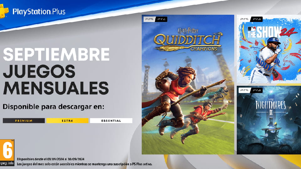 PlayStation Plus juegos del mes de septiembre