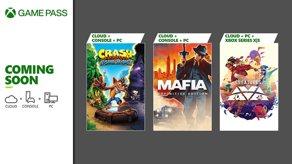 Próximamente en Xbox Game Pass