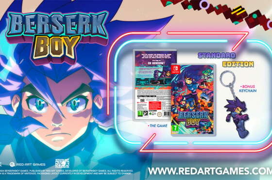 Berserk Boy llegará en formato físico