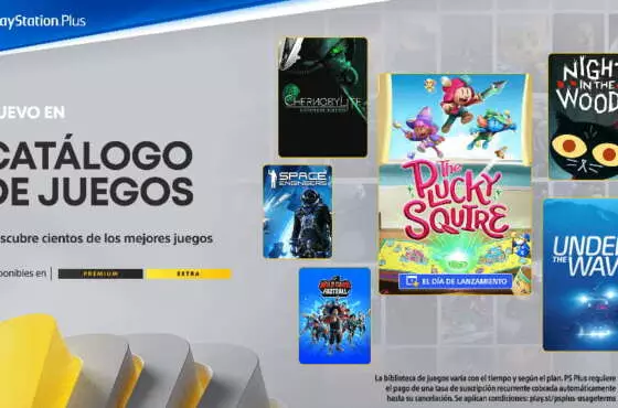 PlayStation Plus novedades en el catálogo de juegos