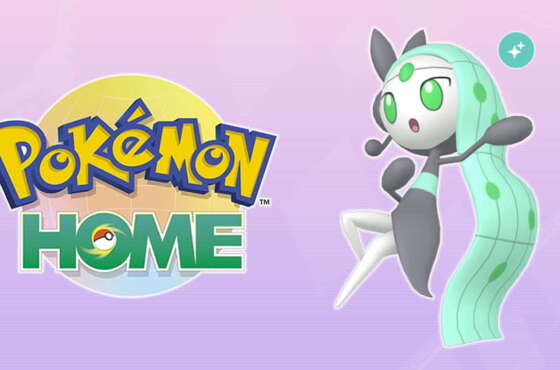 Meloetta en Pokémon Home