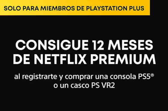 Consigue 12 meses de Netflix Premium