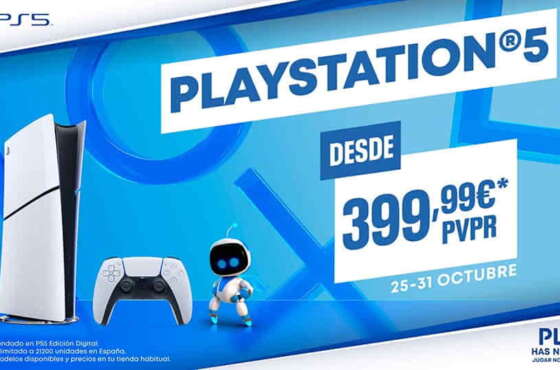 PlayStation 5 estará rebajada 50€