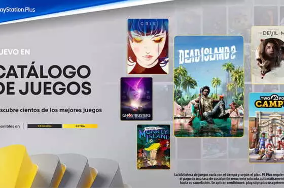 PlayStation novedades del catálogo de juegos