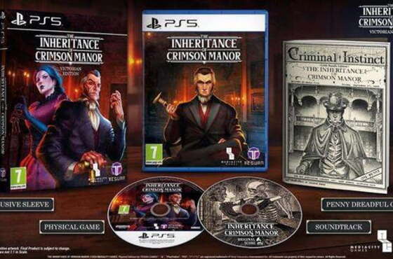 The Inheritance of Crimson Manor lleva el misterio en Formato Físico