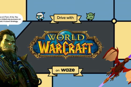 World of Warcraft y Waze se alían