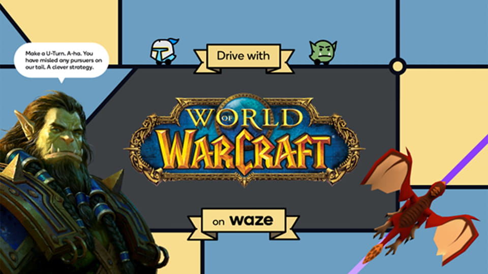 World of Warcraft y Waze se alían