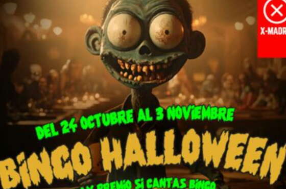 X-Madrid celebrará su propio bingo Halloween