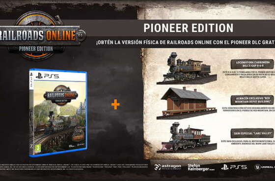Railroads Online Pioneer Edition llegará en formato físico