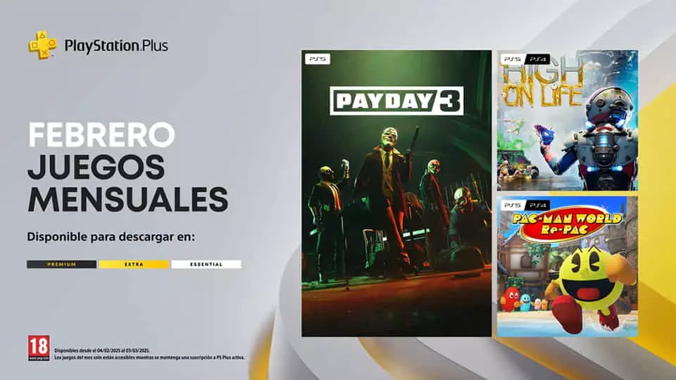 Juegos PlayStation Plus de febrero