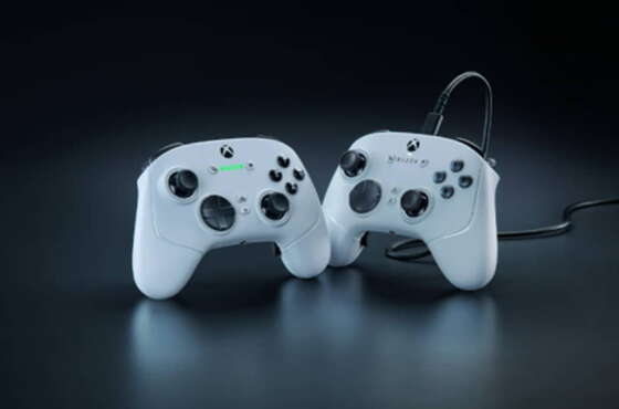 Razer Wolverine V3 en blanco