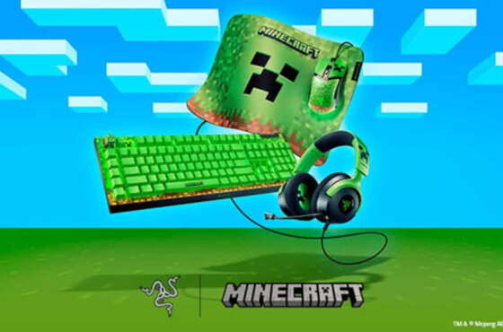 Descubre la nueva colección Razer x Minecraft