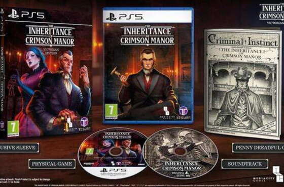 The Inheritance of Crimson Manor ya disponible