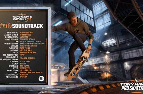Tony Hawk’s Pro Skater 3+4 banda sonora