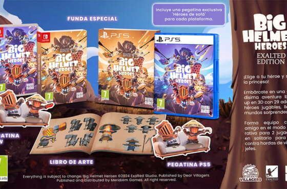 Big Helmet Heroes ya disponible