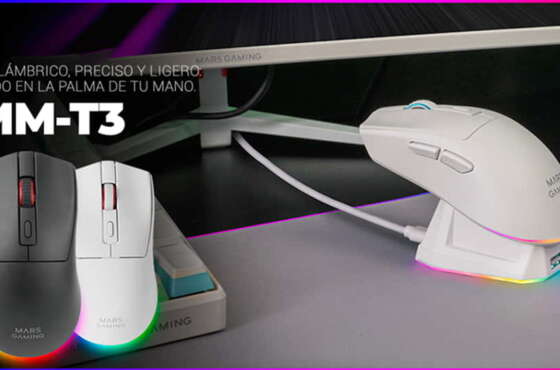 MM-T3 el nuevo ratón de Mars Gaming