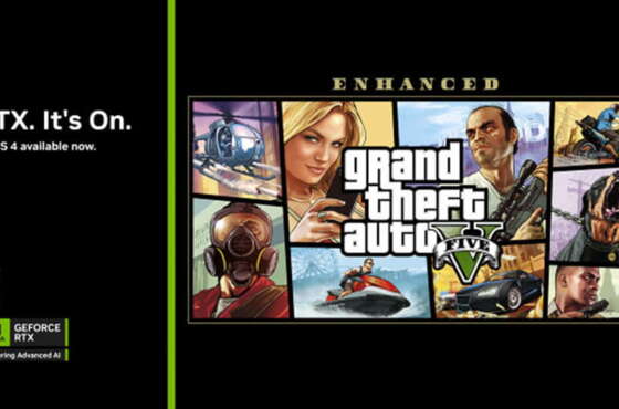 Grand Theft Auto V Enhanced con DLSS4