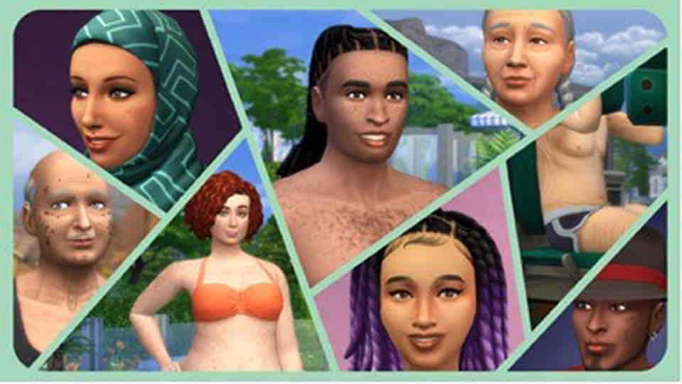 Los Sims 4 añade nuevos detalles para la piel