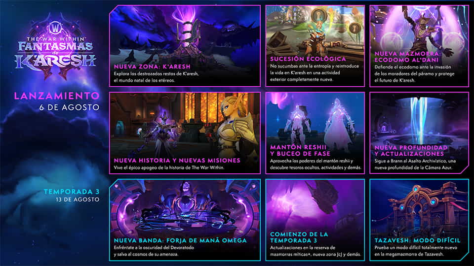 The War Within: Fantasmas de K’aresh! actualización