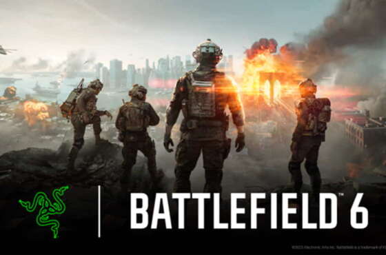Battefield 6 con tecnologías Razer