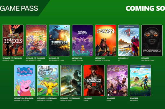 Próximamente en Game Pass Septiembre