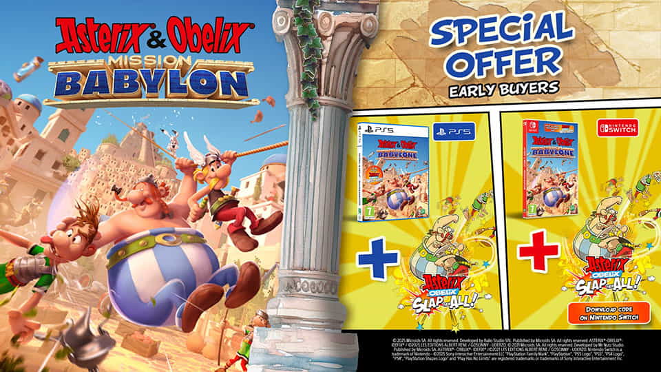 Asterix & Obelix: Mission Babylon ya está disponible