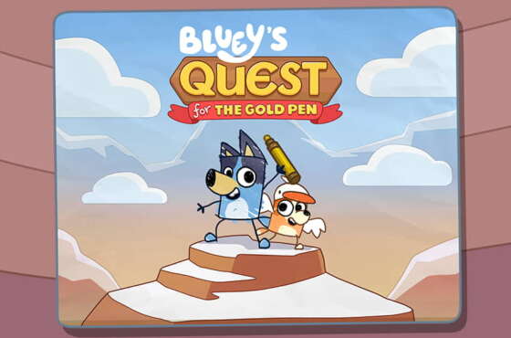 Bluey´s Quest for the Gold Pen lanzamiento