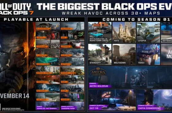 Call of Duty: Black Ops 7 contenido