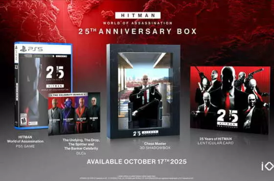 HITMAN World of Assassination – 25th Anniversary Box
