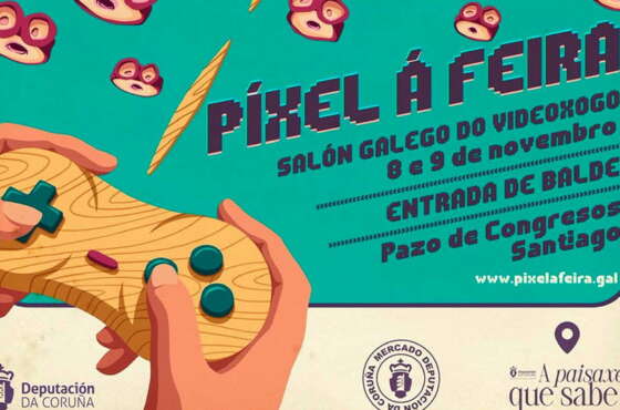 El salón gallego del videojuego Píxel á Feira