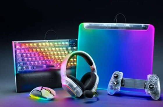 Colección Razer Phantom White