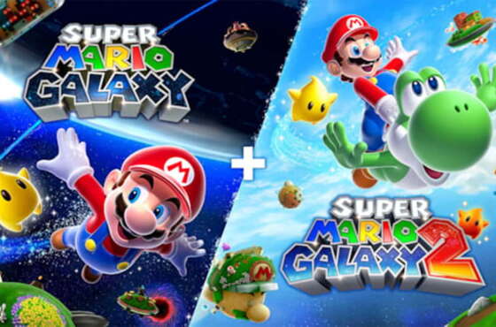 Super Mario Galaxy + Super Mario Galaxy 2 despegan