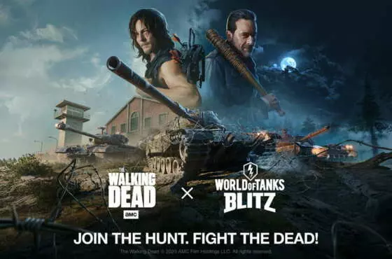 The Walking Dead llega a World of Tanks Blitz
