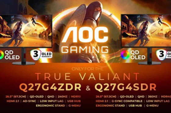Los modelos AOC GAMING Q27G4ZDR y Q27G4SDR