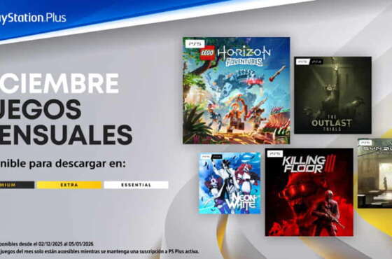 Novedades PlayStation Plus diciembre