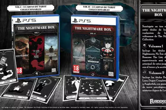 The Nightmare Box Vol. 1 & Vol. 2 ya disponibles