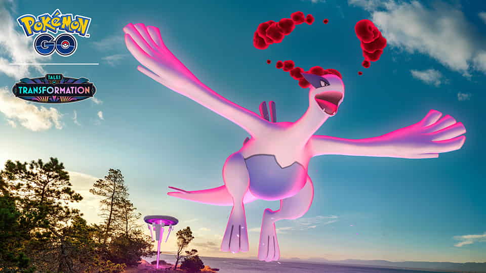 Pokémon GO anuncia el estreno de Lugia Dinamax