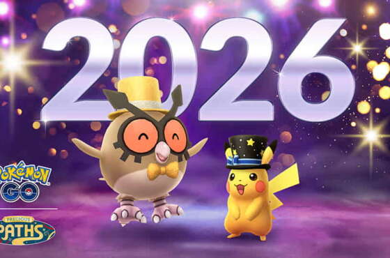 Pokémon GO celebra el evento Año Nuevo 2026