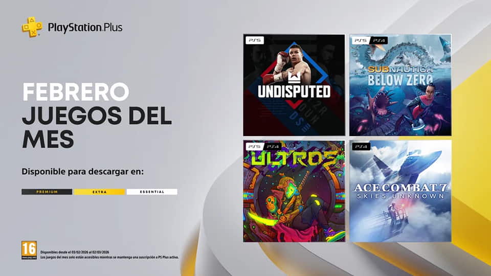 PlayStation Plus juegos del mes de Febrero