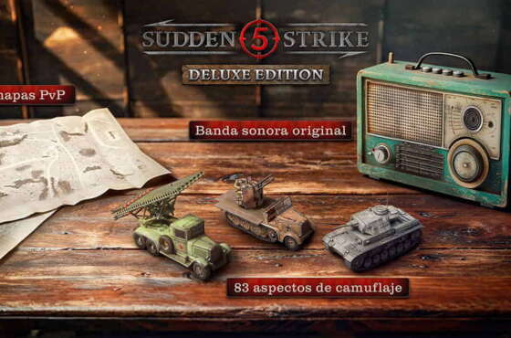 Sudden Strike 5 llegará en formato físico