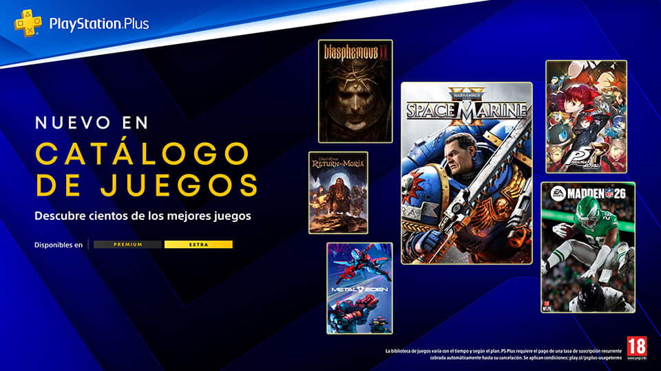 Novedades PlayStation Plus para marzo