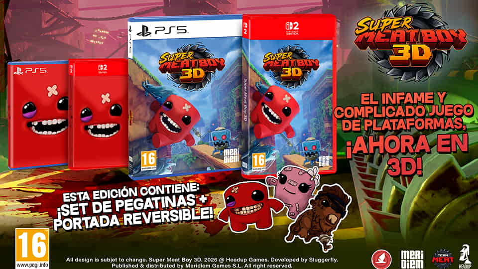 Super Meat Boy 3D