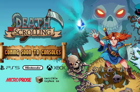 Death By Scrolling llega a consolas