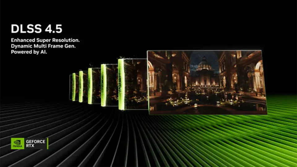 NVIDIA DLSS 4.5 Dynamic Multi Frame Generation