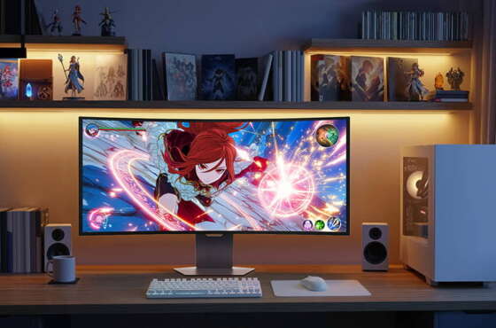 OLED curvo 5K2K de 39 pulgadas con IA integrada