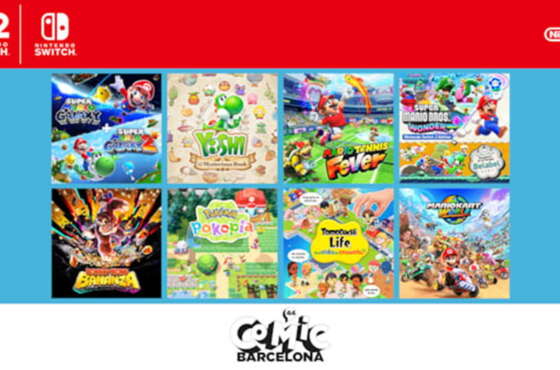 Mario y sus amigos dan el salto a Cómic Barcelona