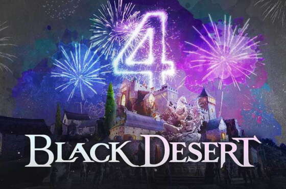 Black Desert celebra su 4.º aniversario