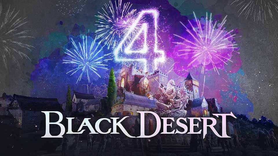 Black Desert celebra su 4.º aniversario