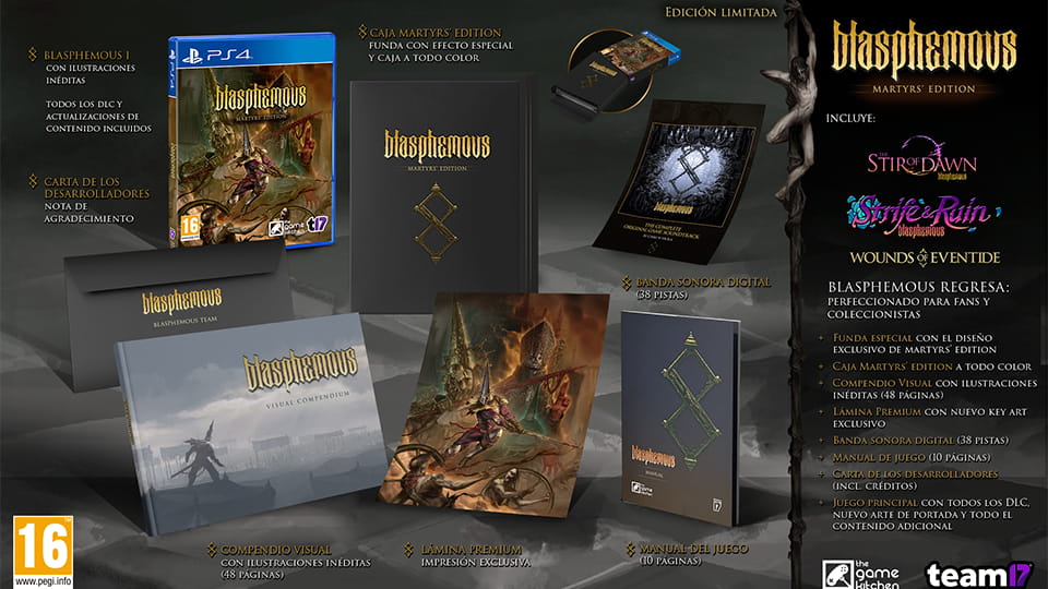 Blasphemous: Martyrs’ Edition lanzamiento